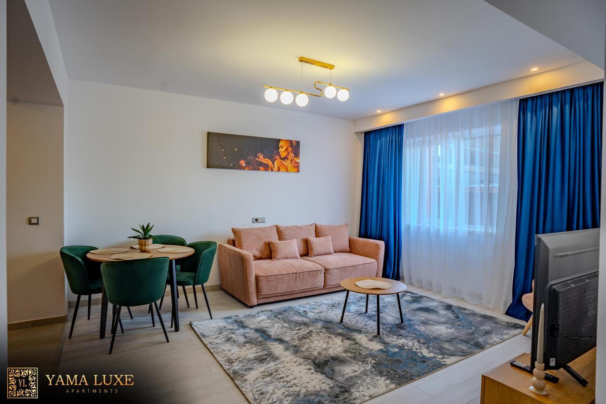 Yamaluxe Apartments - Blue & Pink Vibes ブカレスト エクステリア 写真