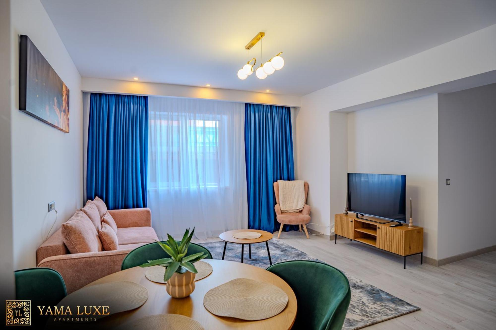 Yamaluxe Apartments - Blue & Pink Vibes ブカレスト エクステリア 写真